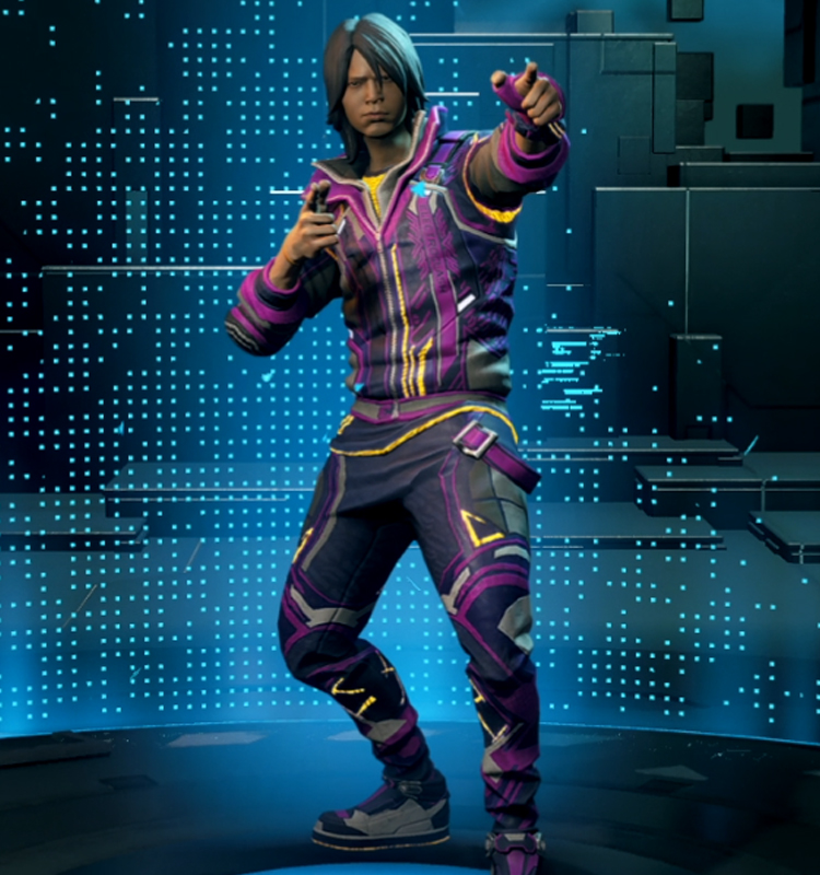 Hyper Scape Takeshi Electro Clash Nadir