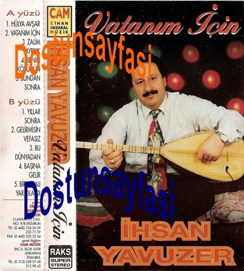 Asik Ihsan Yavuzer Vatanim Icin (Cihan Aksakal Müzik)