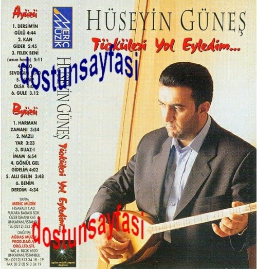 Hüseyin Günes Türküleri Yol Eyledim (Meric Müzik)