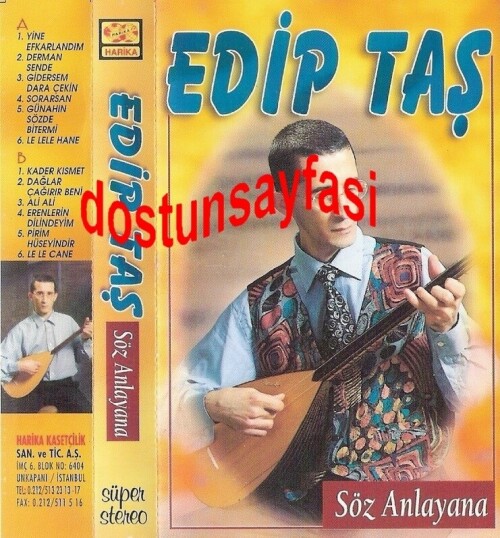 Edip Tas Söz Anlayana (Harika Kasetcilik )