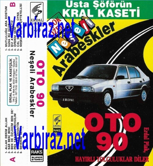 Oto 90 Neseli Arabeskler (Erdal Plak ve Kasetcilik 140)